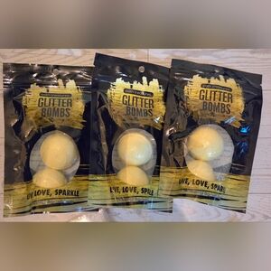Bath Treasures‎ Gkitter Bath Bombs 2 pack Set - 5 Packages